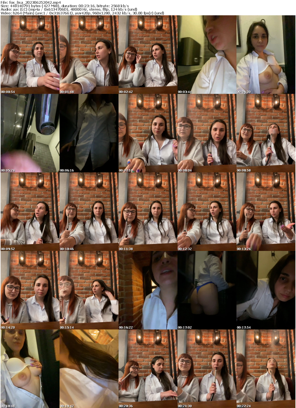 Preview thumb from fox_lisa on 2023-06-25 @ bongacams