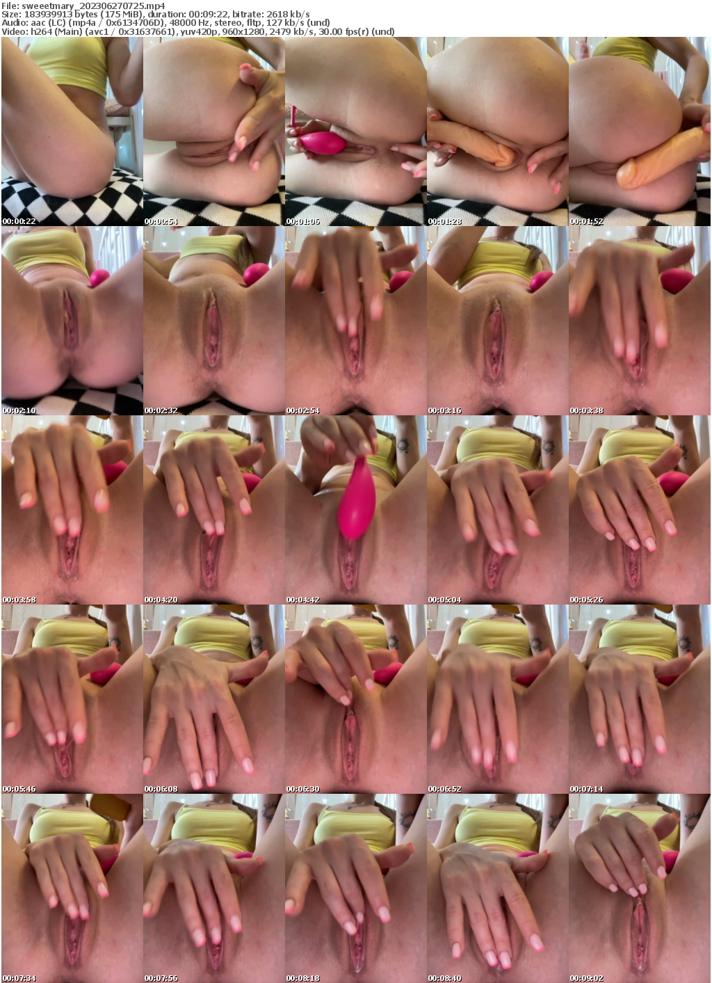 Preview thumb from sweeetmary on 2023-06-27 @ bongacams