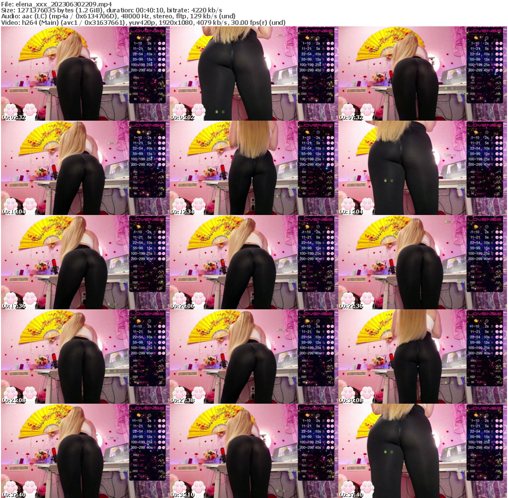 Preview thumb from elena_xxx on 2023-06-30 @ bongacams