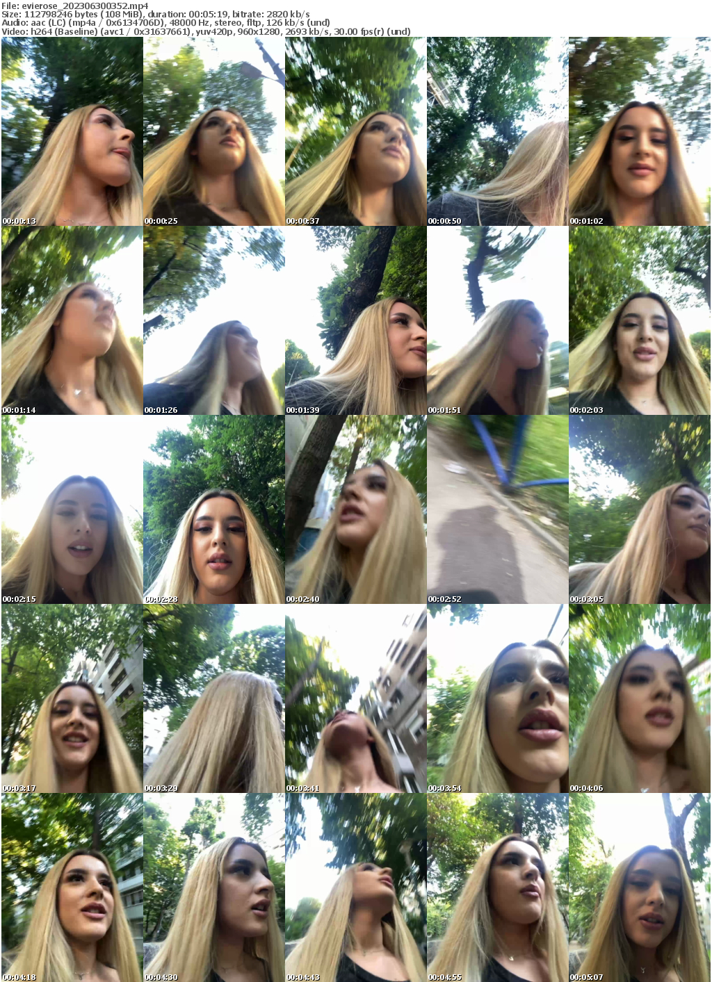 Preview thumb from evierose on 2023-06-30 @ bongacams