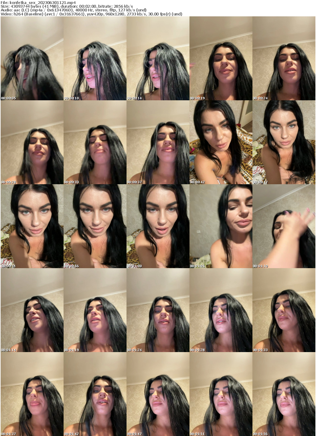 Preview thumb from konfetka_sex on 2023-06-30 @ bongacams