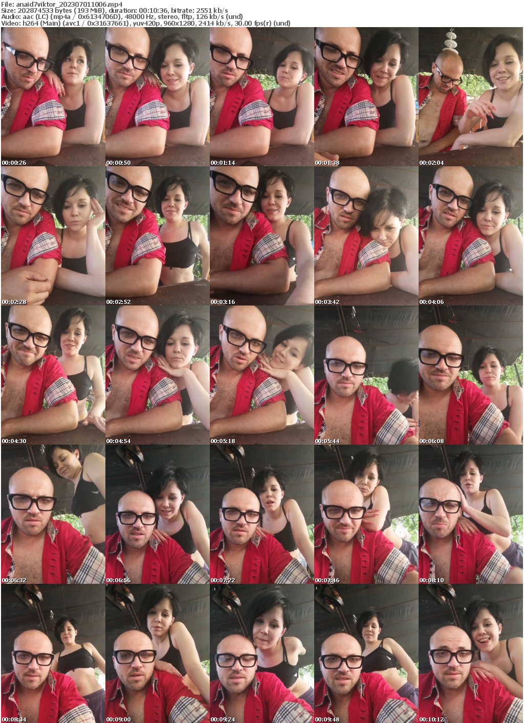 Preview thumb from anaid7viktor on 2023-07-01 @ bongacams