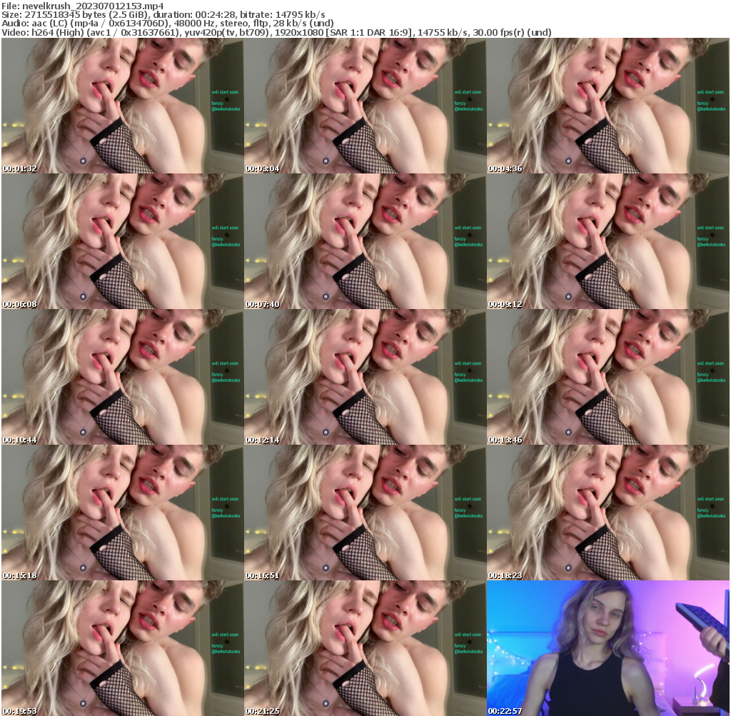 Preview thumb from nevelkrush on 2023-07-01 @ bongacams