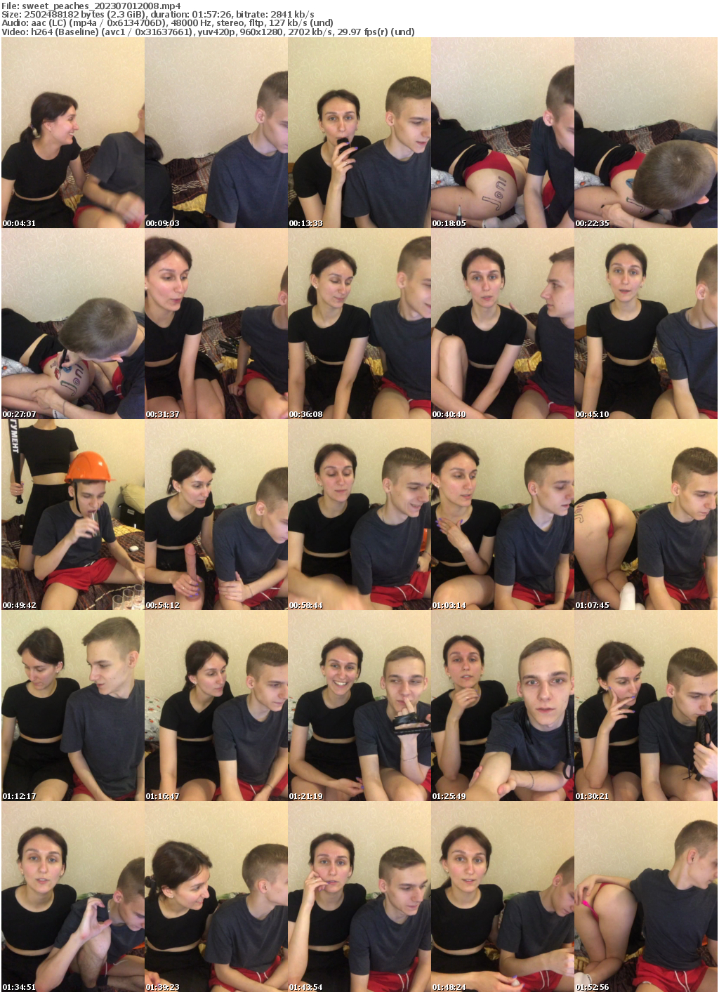 Preview thumb from sweet_peaches on 2023-07-01 @ bongacams