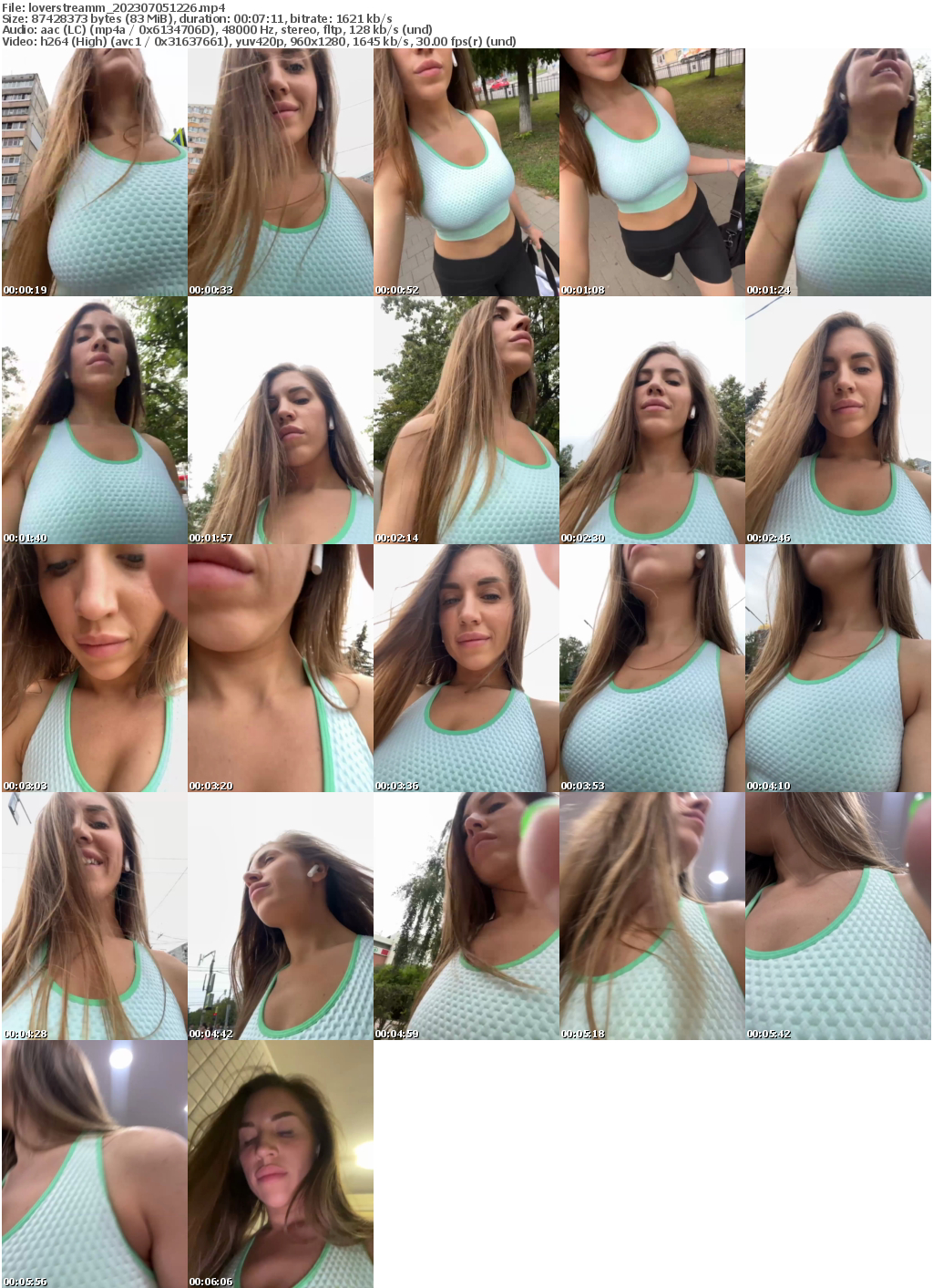 Preview thumb from loverstreamm on 2023-07-05 @ bongacams