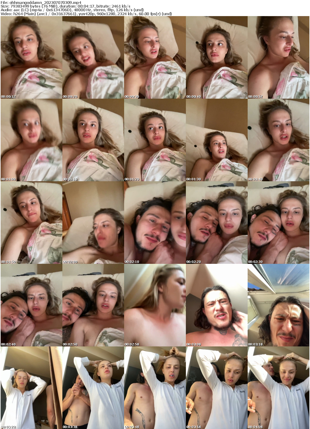 Preview thumb from ohhmangoddamn on 2023-07-07 @ bongacams