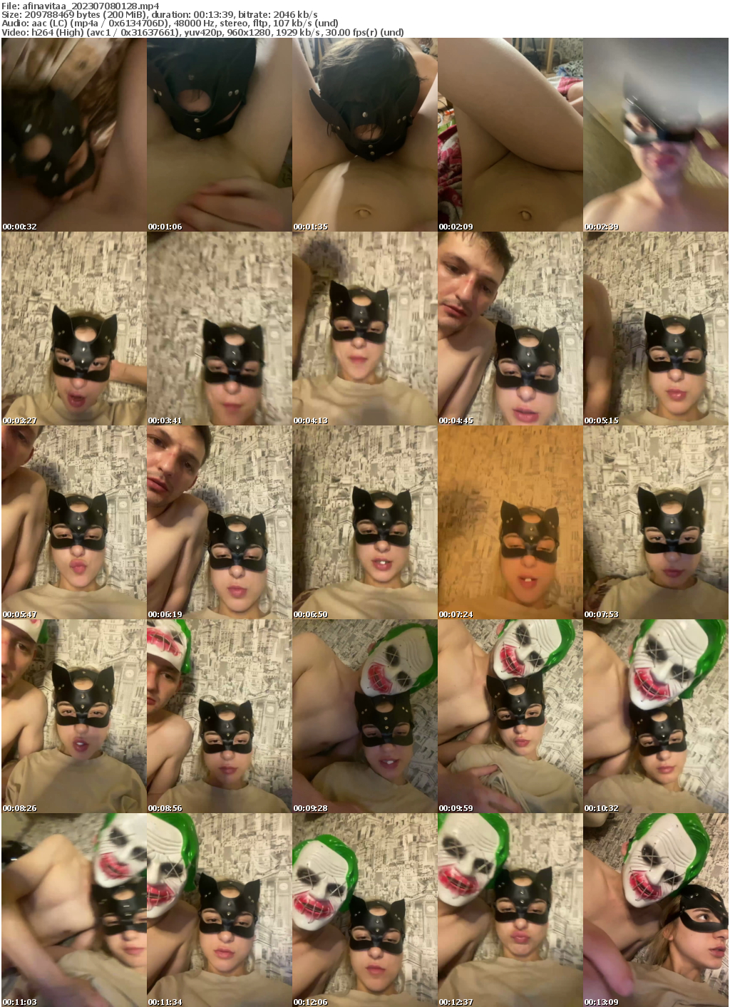 Preview thumb from afinavitaa on 2023-07-08 @ bongacams