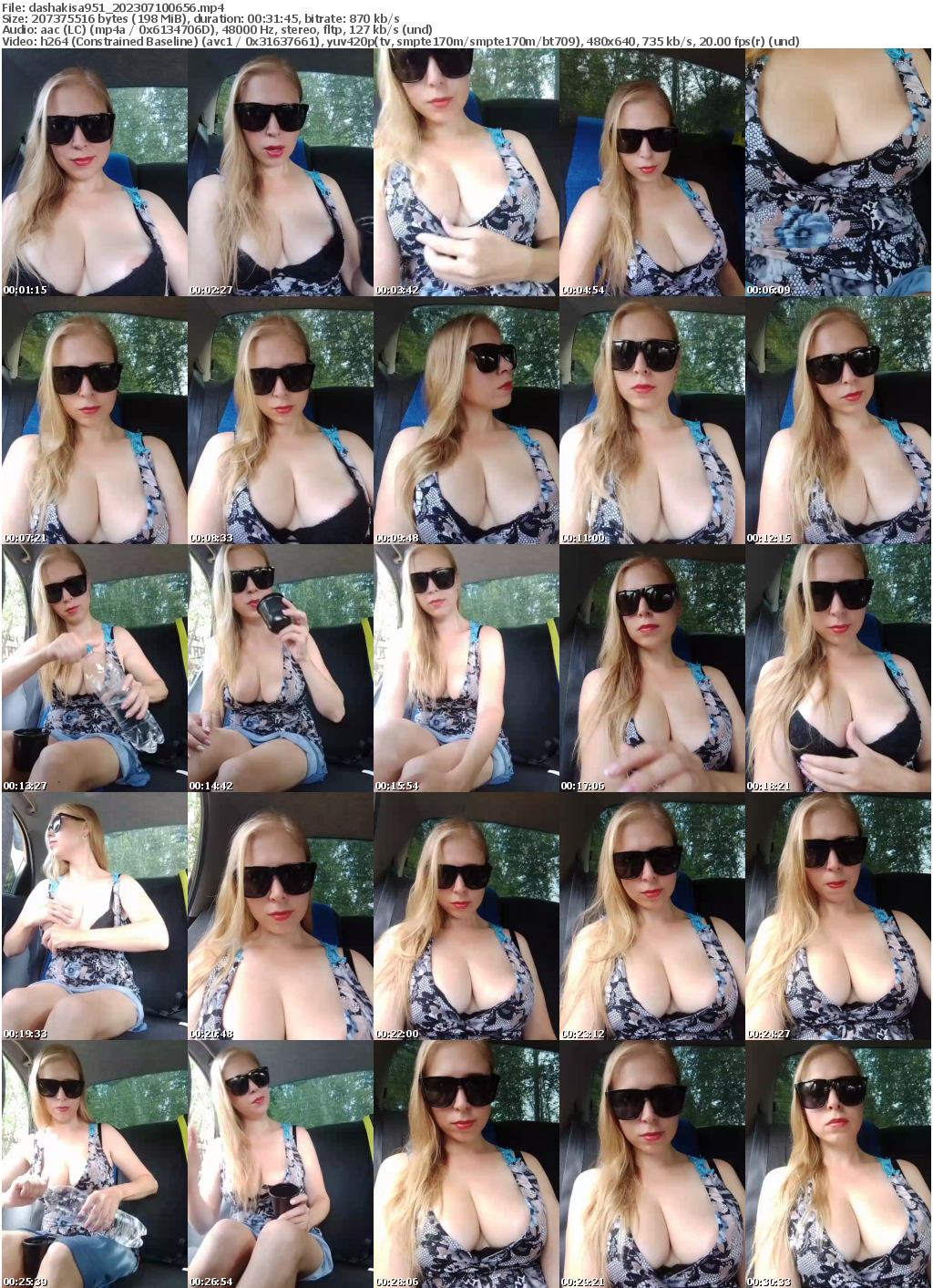 Preview thumb from dashakisa951 on 2023-07-10 @ bongacams