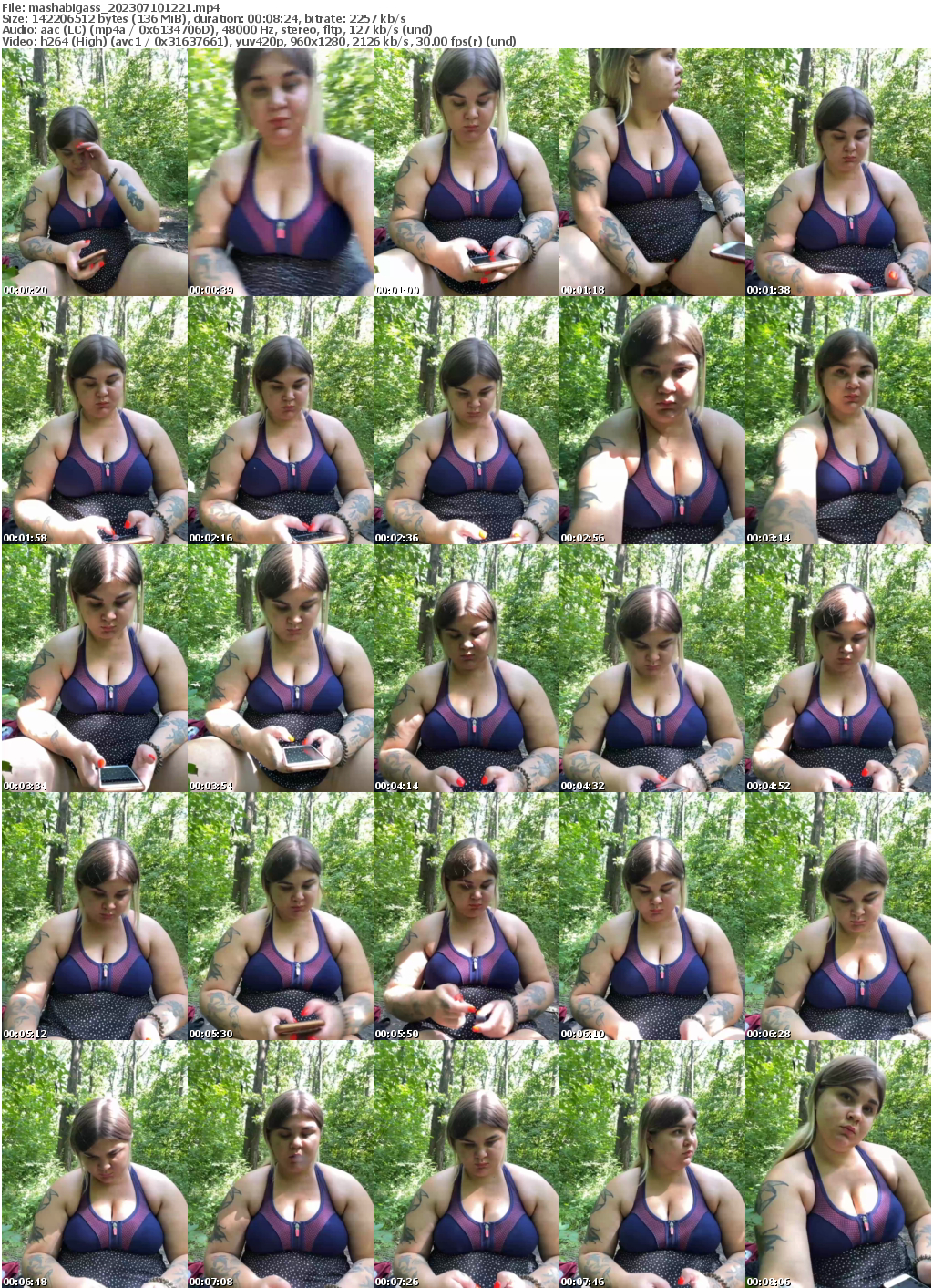 Preview thumb from mashabigass on 2023-07-10 @ bongacams