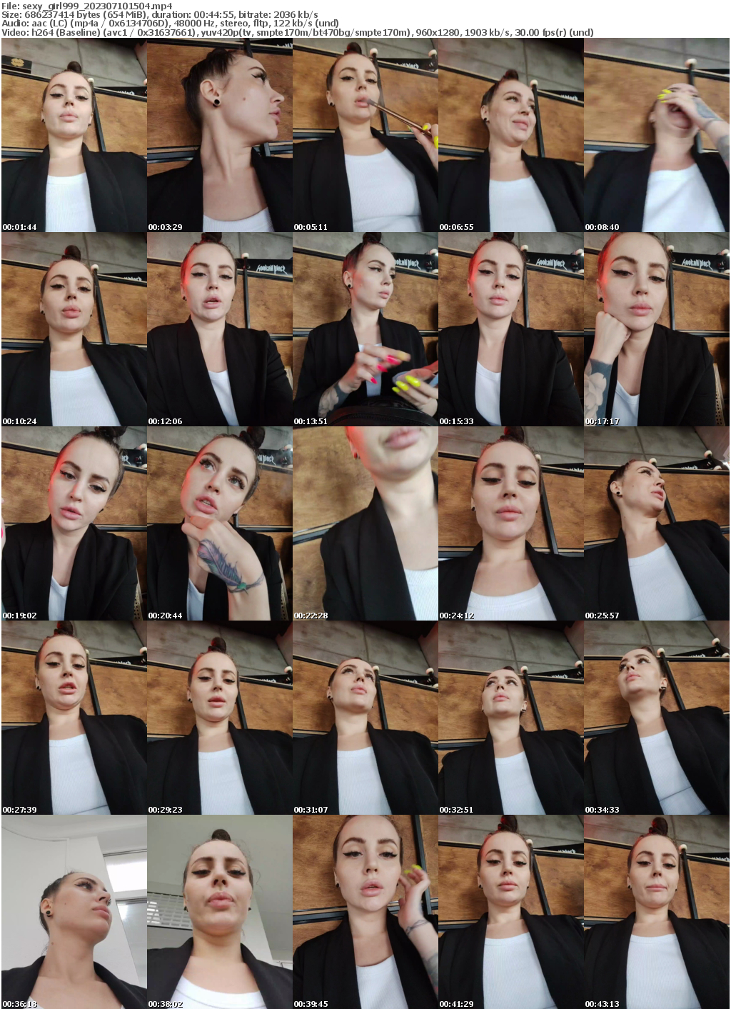 Preview thumb from sexy_girl999 on 2023-07-10 @ bongacams