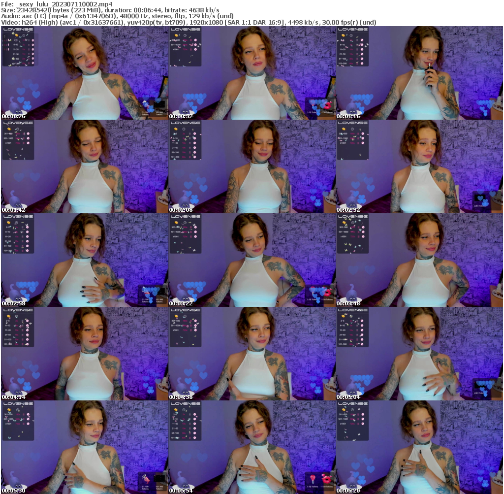 Preview thumb from _sexy_lulu on 2023-07-11 @ bongacams