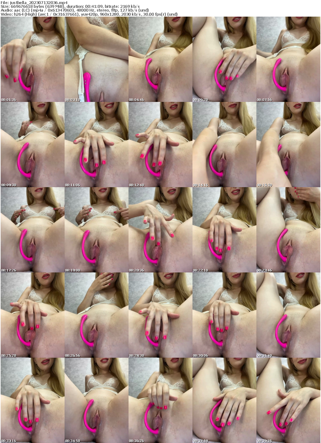 Preview thumb from justbella on 2023-07-13 @ bongacams