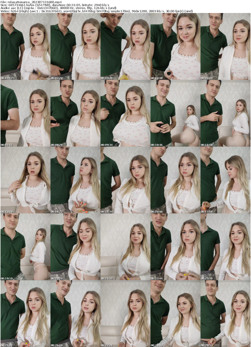 Preview thumb from relaxationarea on 2023-07-13 @ bongacams