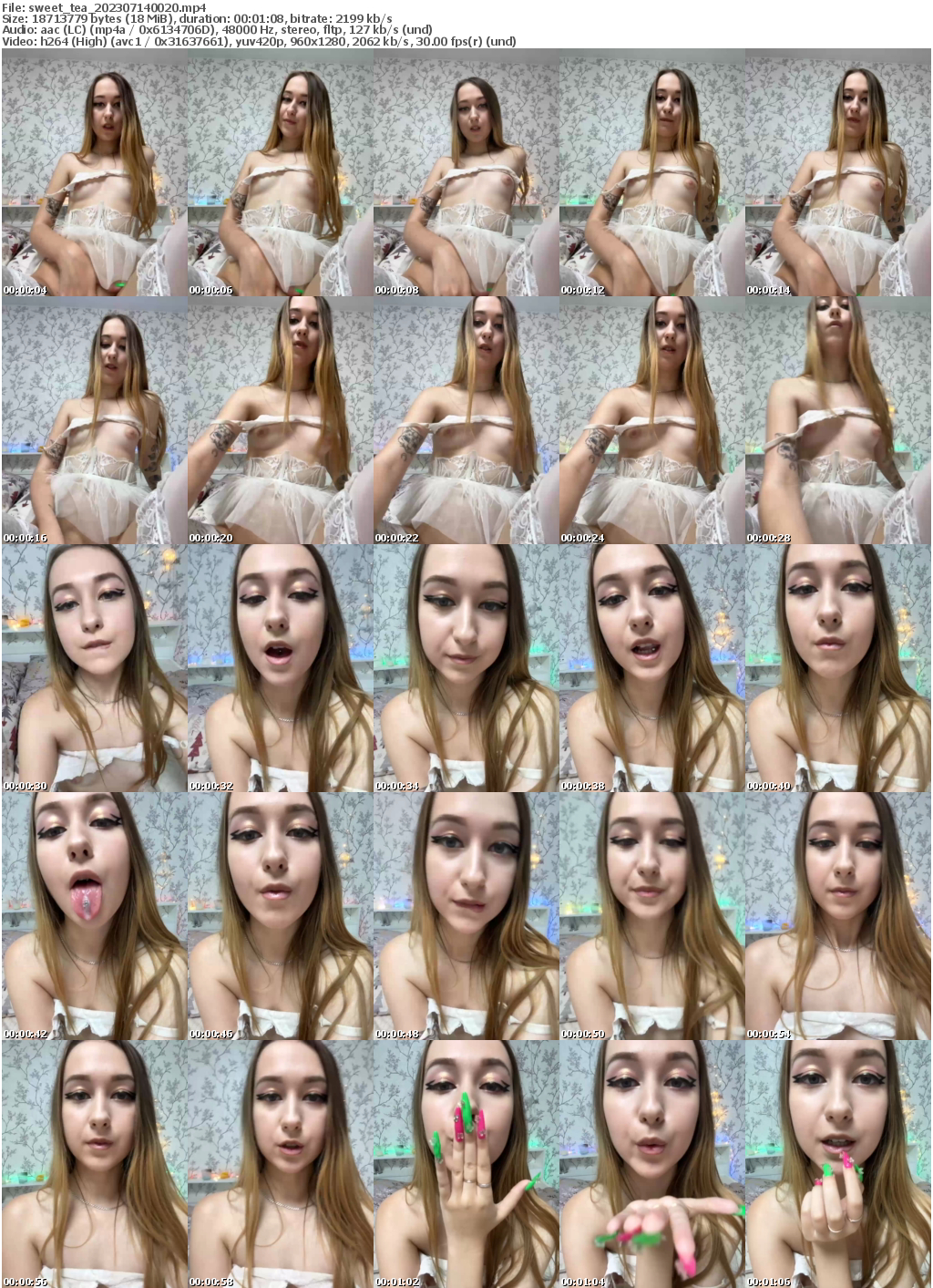 Preview thumb from sweet_tea on 2023-07-14 @ bongacams