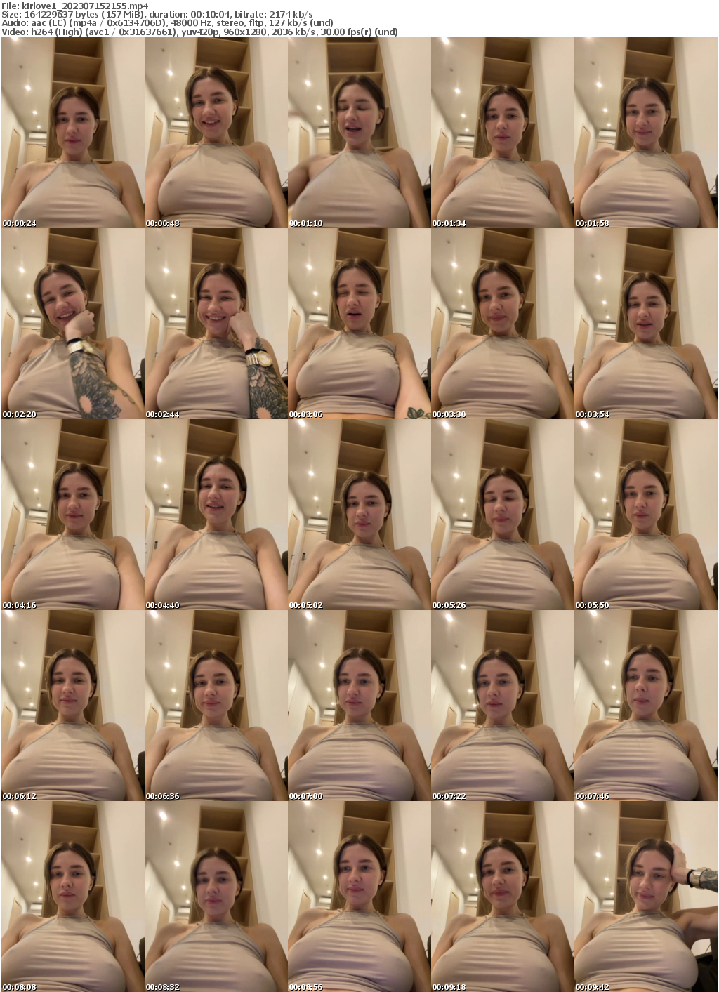 Preview thumb from kirlove1 on 2023-07-15 @ bongacams