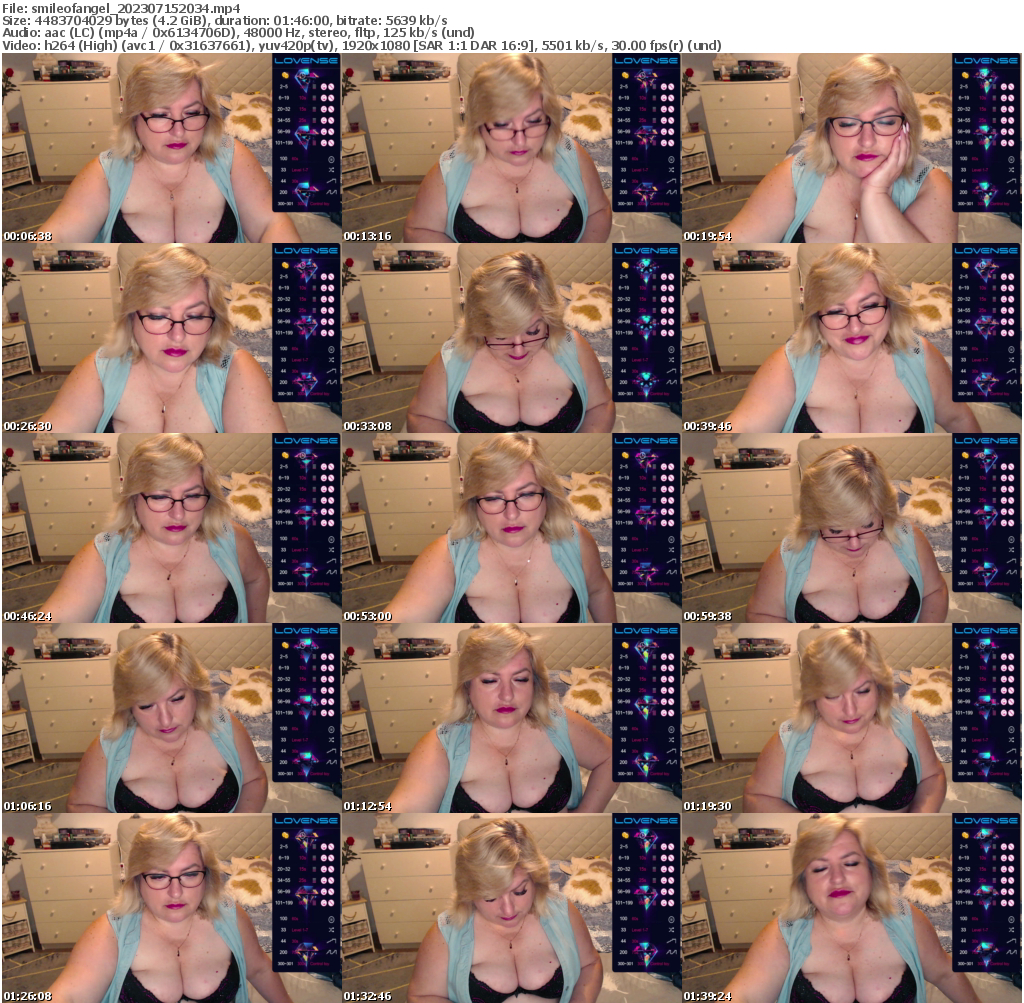 Preview thumb from smileofangel on 2023-07-15 @ bongacams