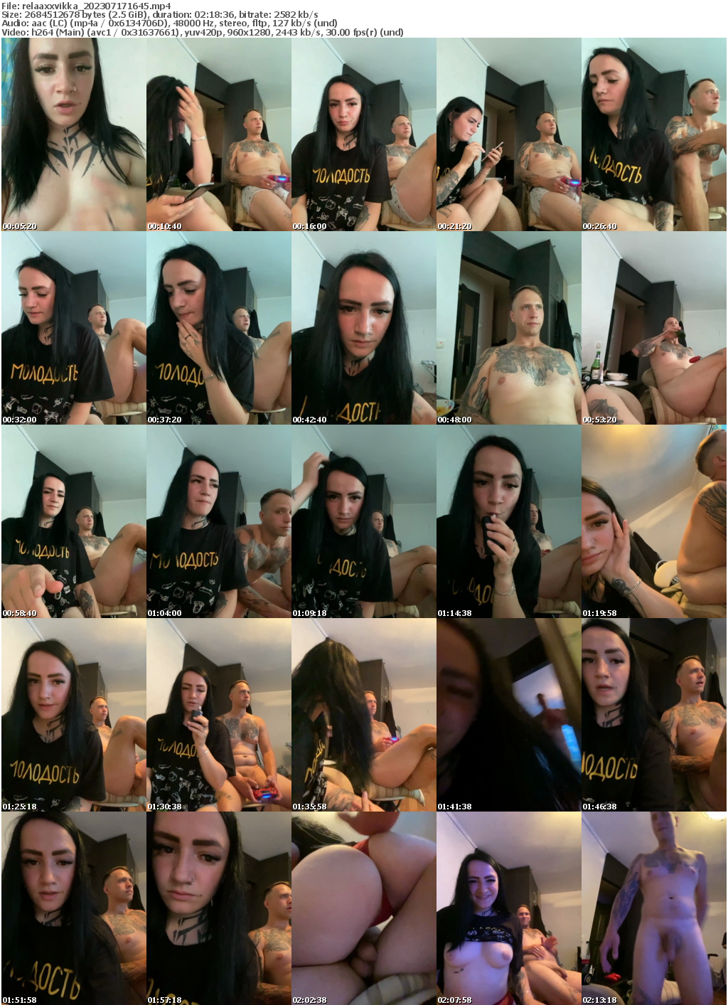 Preview thumb from relaaxxvikka on 2023-07-17 @ bongacams