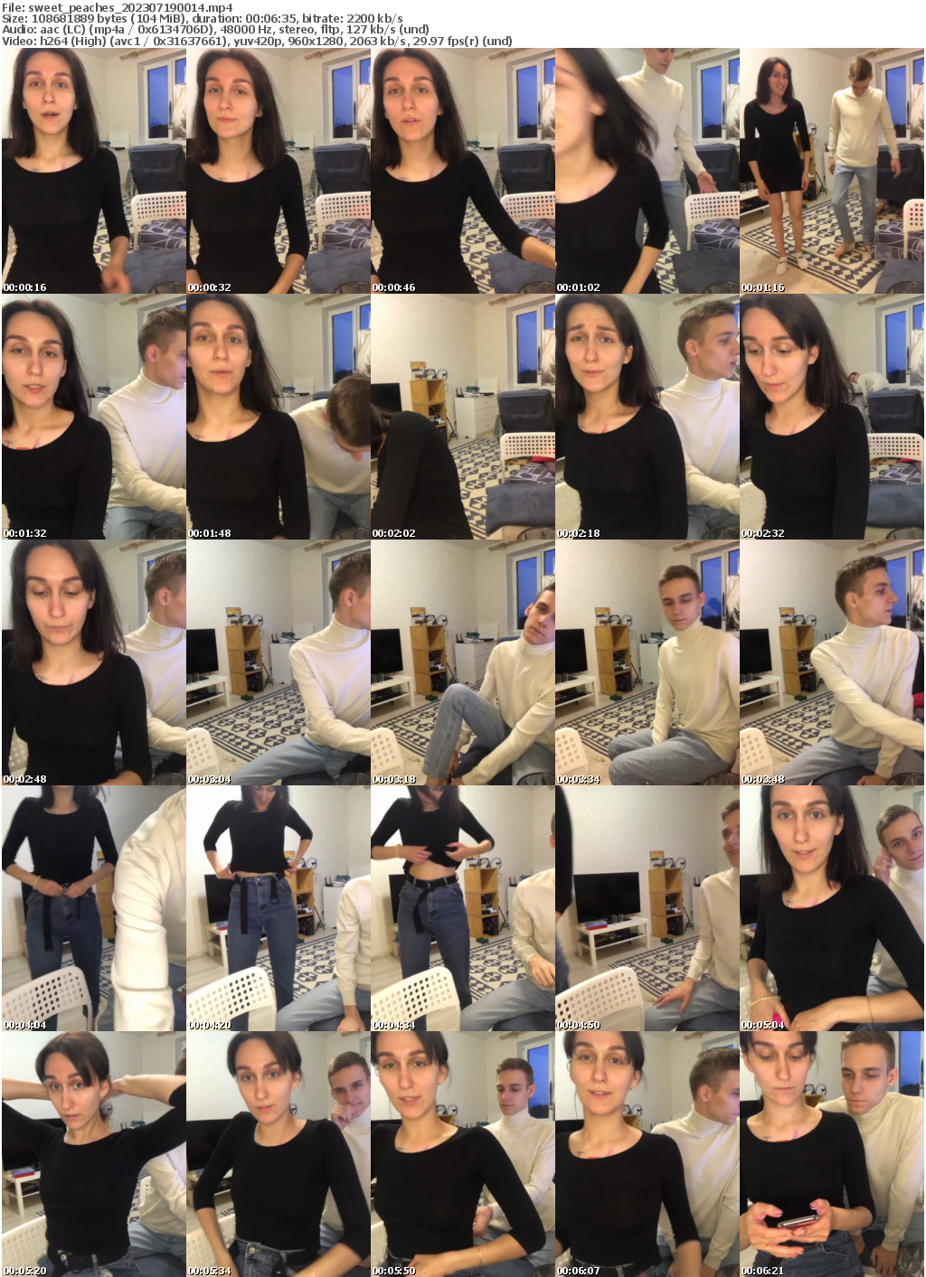 Preview thumb from sweet_peaches on 2023-07-19 @ bongacams