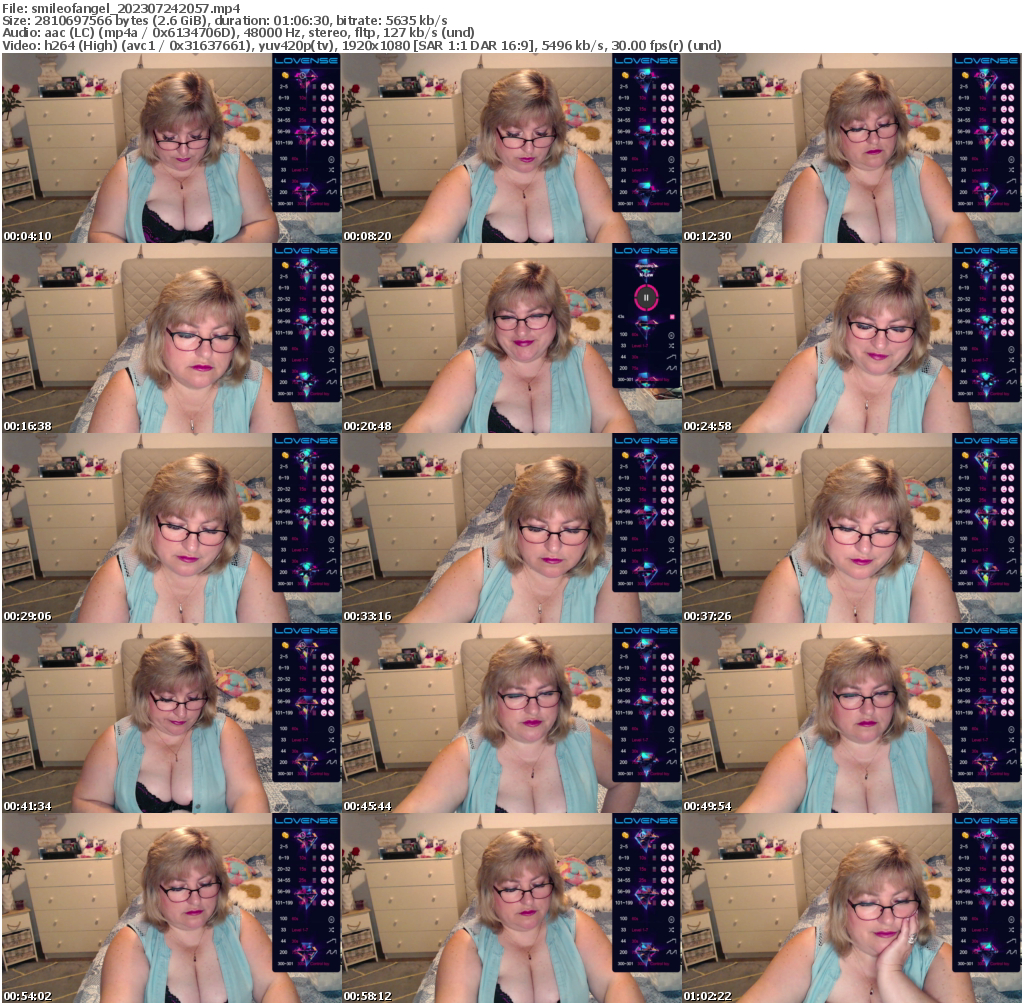 Preview thumb from smileofangel on 2023-07-24 @ bongacams