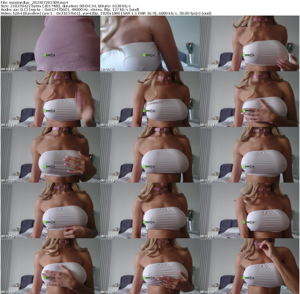 Preview thumb from maxinediaz on 2023-07-28 @ bongacams