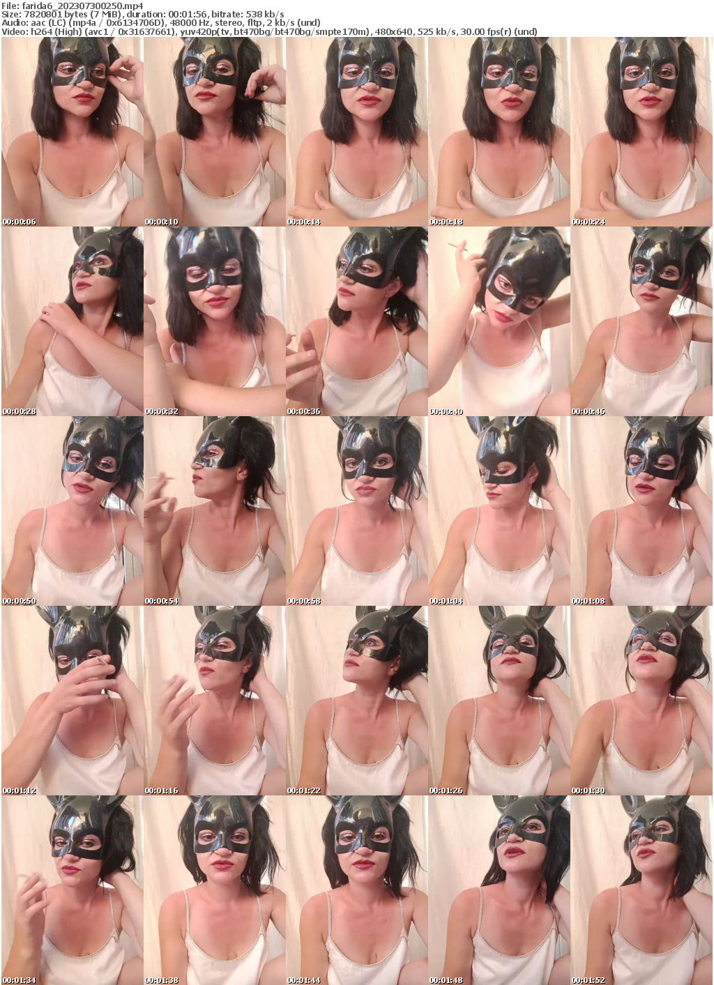 Preview thumb from farida6 on 2023-07-30 @ bongacams