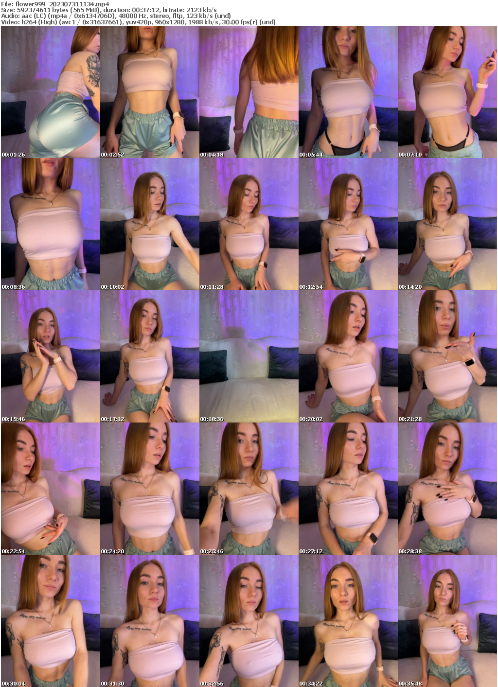 Preview thumb from flower999 on 2023-07-31 @ bongacams