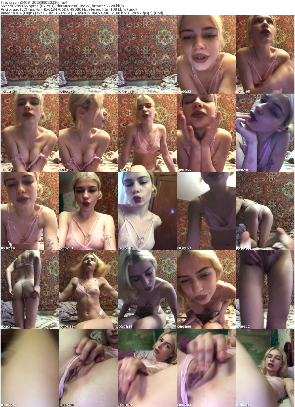 Preview thumb from javelin1408 on 2023-08-02 @ bongacams