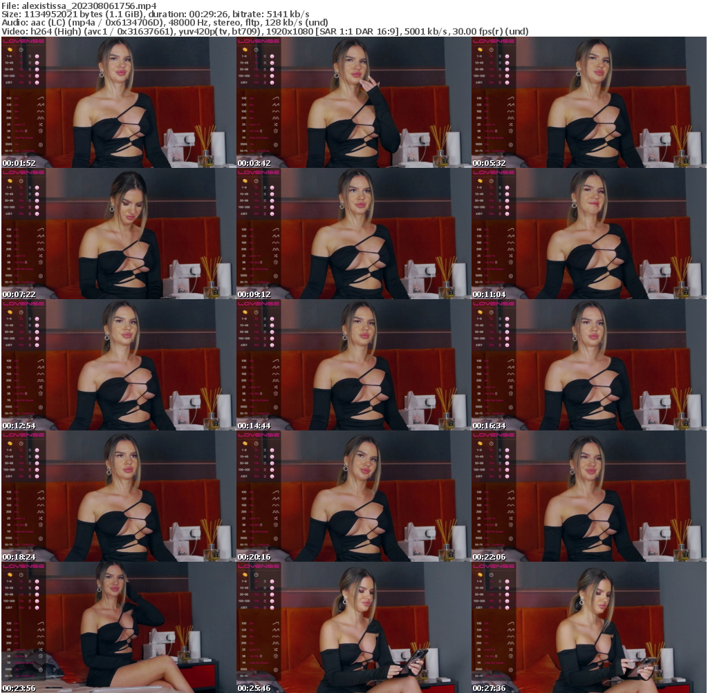 Preview thumb from alexistissa on 2023-08-06 @ bongacams