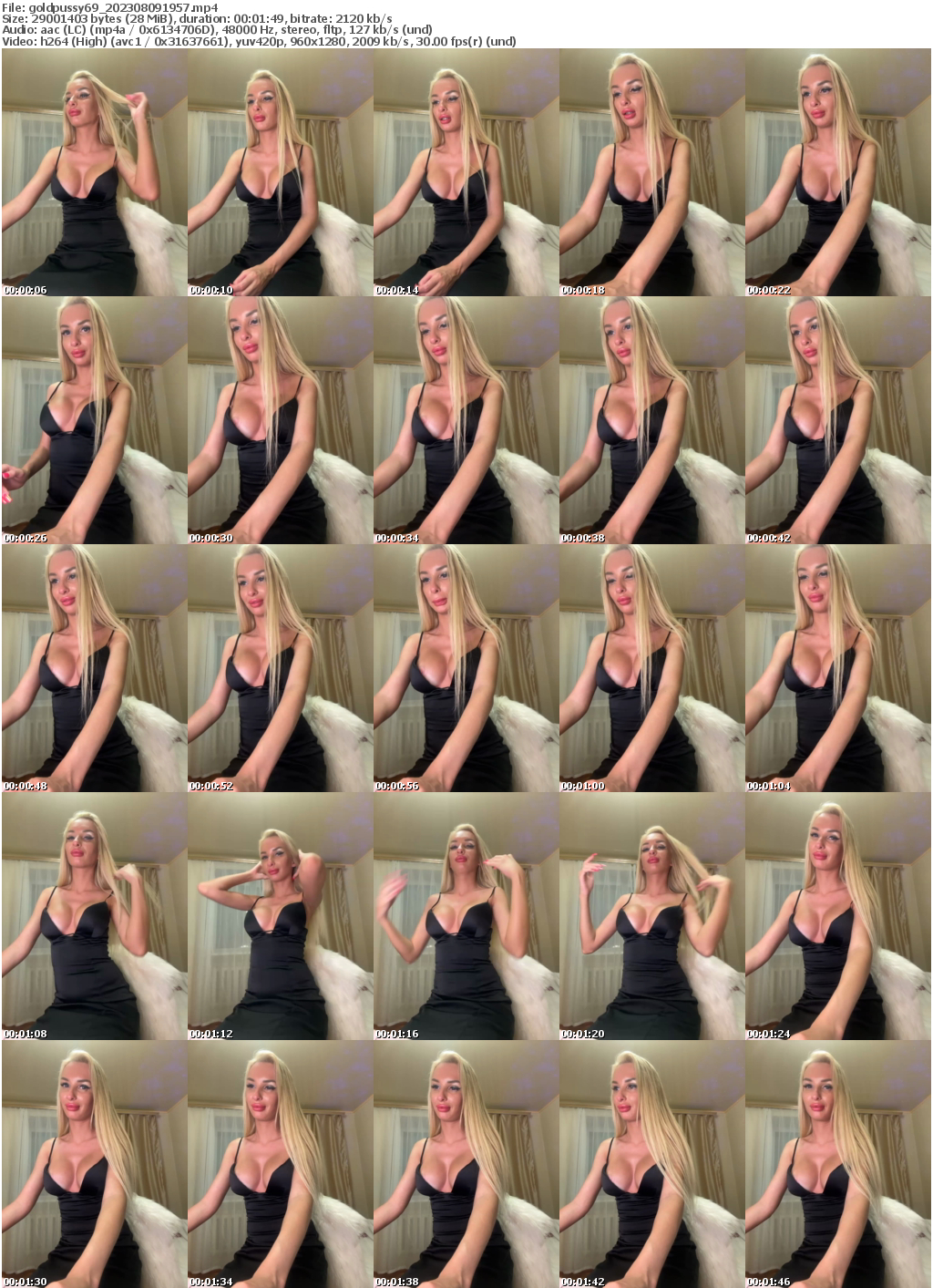 Preview thumb from goldpussy69 on 2023-08-09 @ bongacams