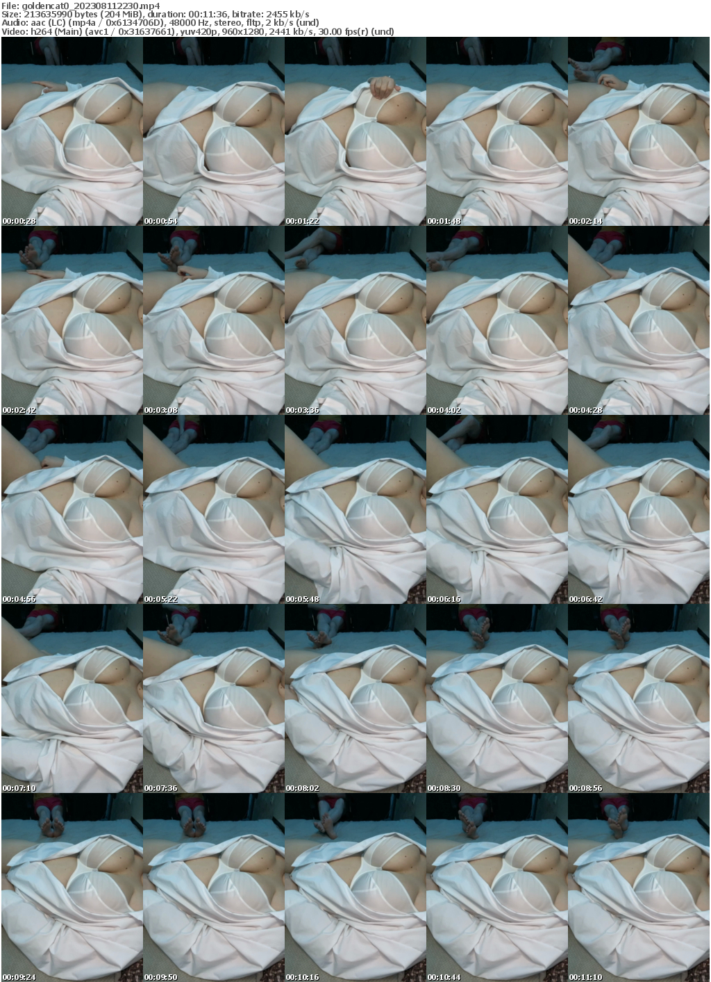 Preview thumb from goldencat0 on 2023-08-11 @ bongacams