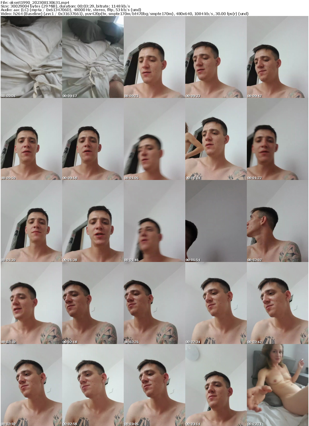 Preview thumb from oksvit1990 on 2023-08-13 @ bongacams