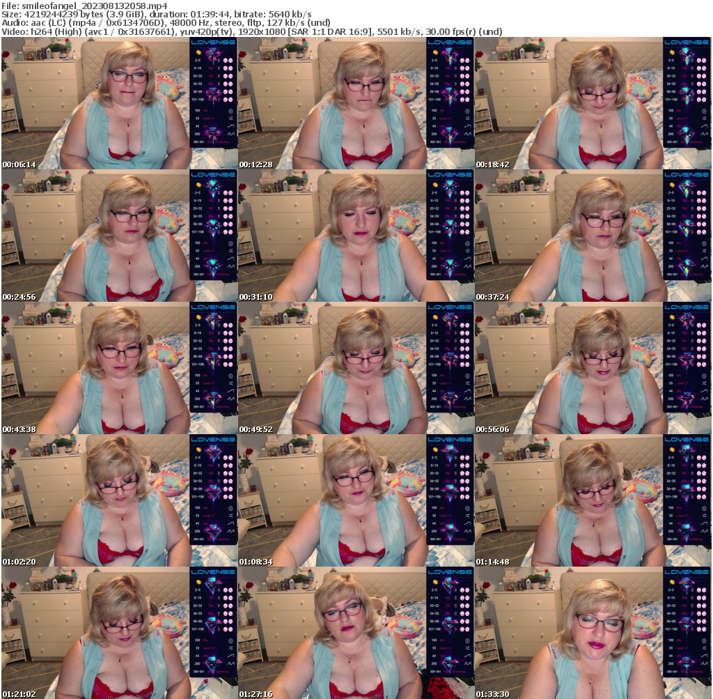 Preview thumb from smileofangel on 2023-08-13 @ bongacams