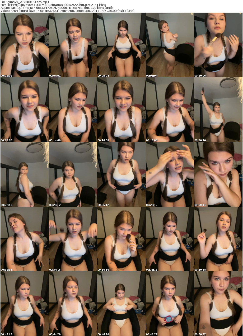 Preview thumb from glinoxy on 2023-08-16 @ bongacams