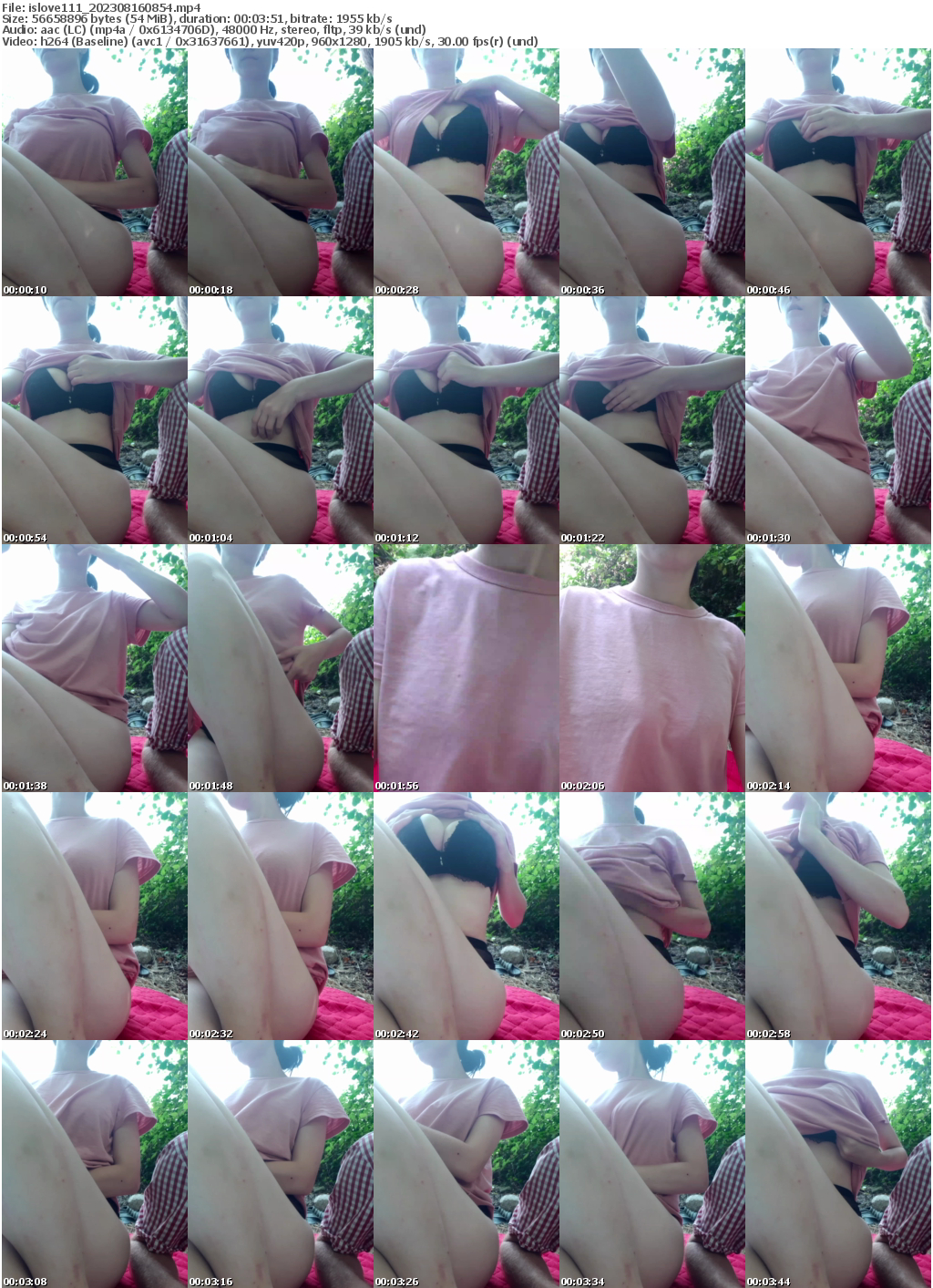 Preview thumb from islove111 on 2023-08-16 @ bongacams