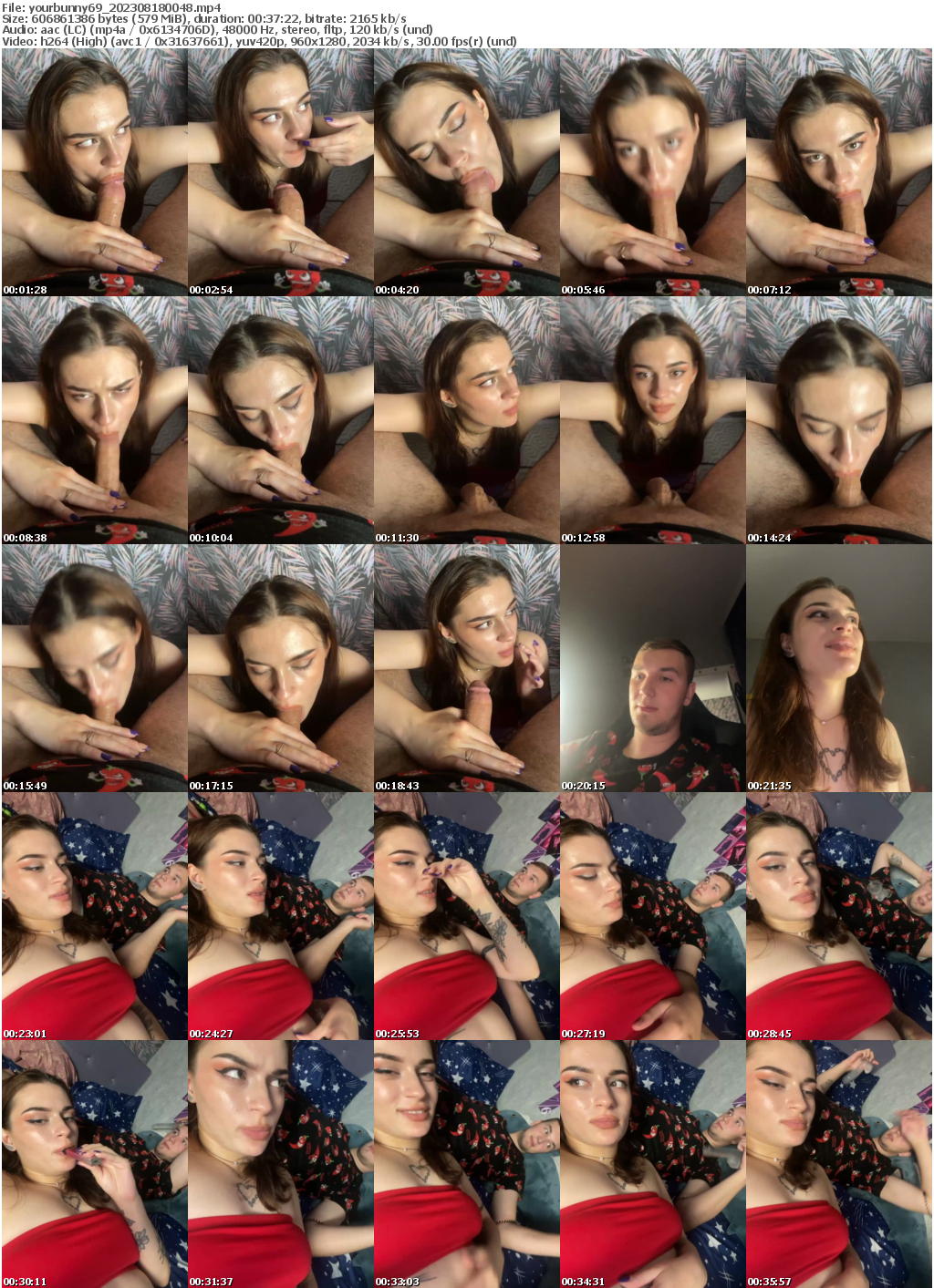 Preview thumb from yourbunny69 on 2023-08-18 @ bongacams