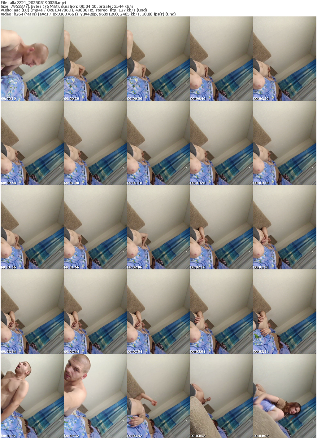 Preview thumb from alla2221 on 2023-08-19 @ bongacams