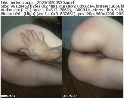Preview thumb from perfectcouple on 2023-08-20 @ bongacams