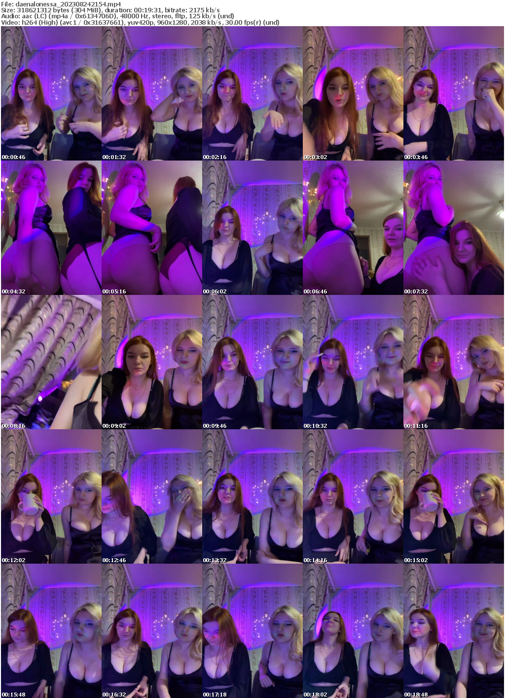 Preview thumb from daenalonessa on 2023-08-24 @ bongacams