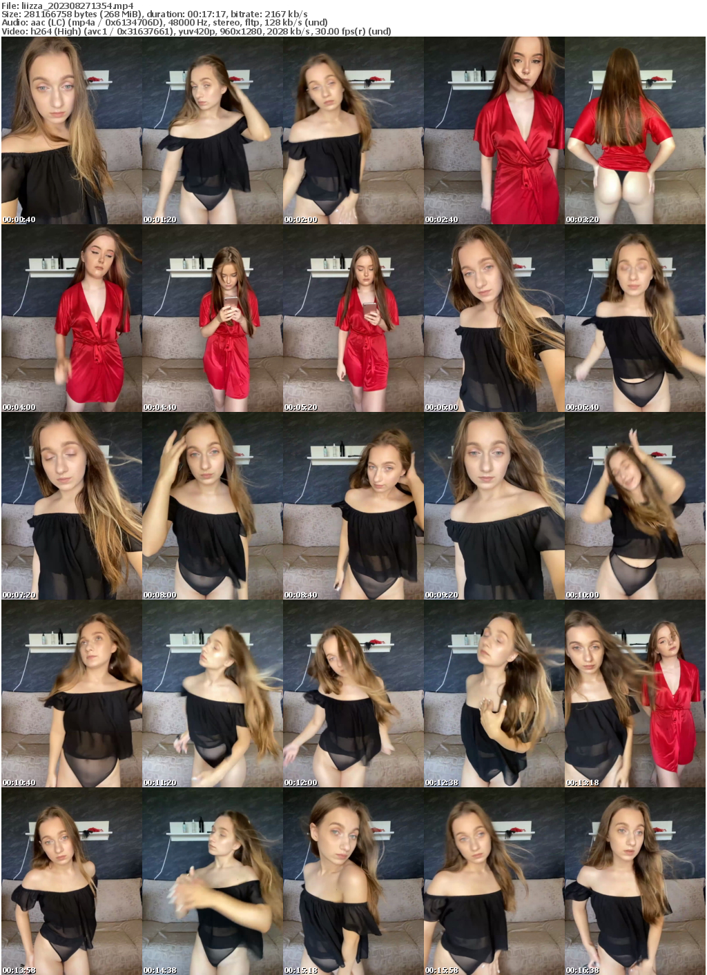 Preview thumb from liizza on 2023-08-27 @ bongacams