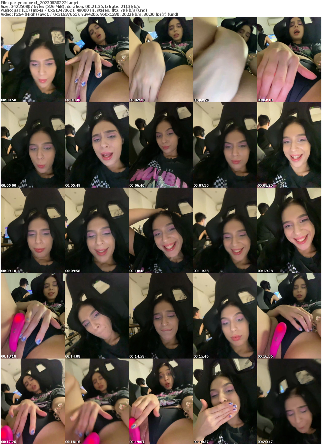 Preview thumb from partynextnext on 2023-08-30 @ bongacams