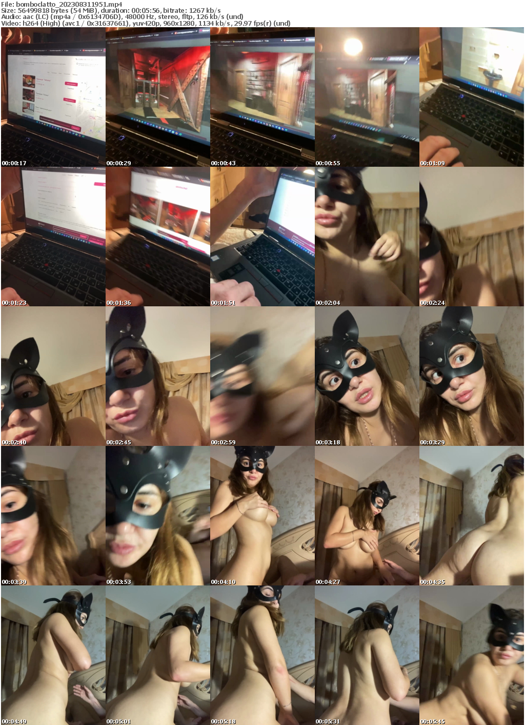 Preview thumb from bomboclatto on 2023-08-31 @ bongacams