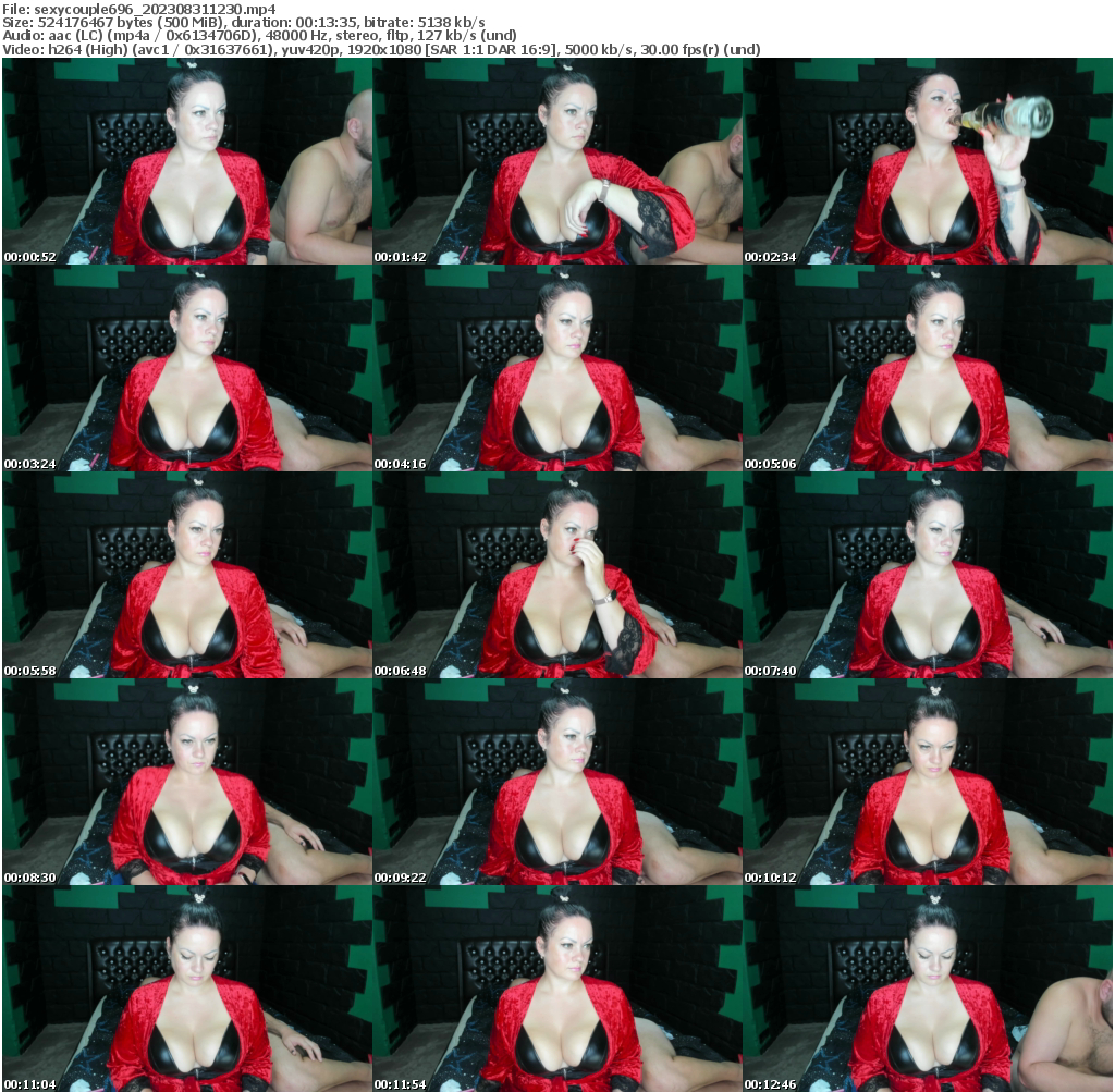 Preview thumb from sexycouple696 on 2023-08-31 @ bongacams