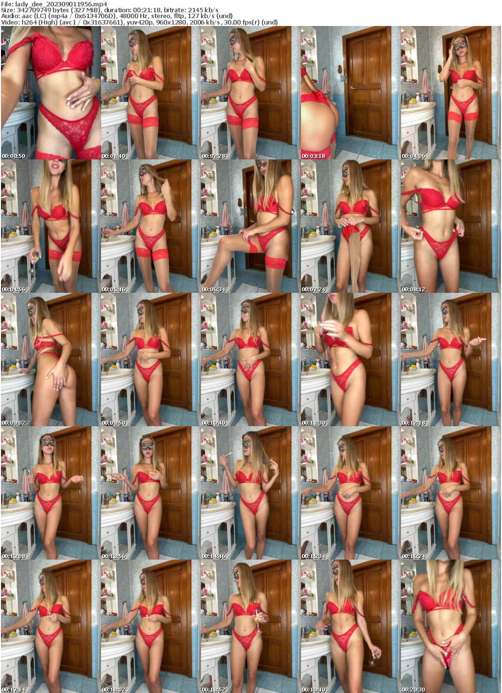 Preview thumb from lady_dee on 2023-09-01 @ bongacams