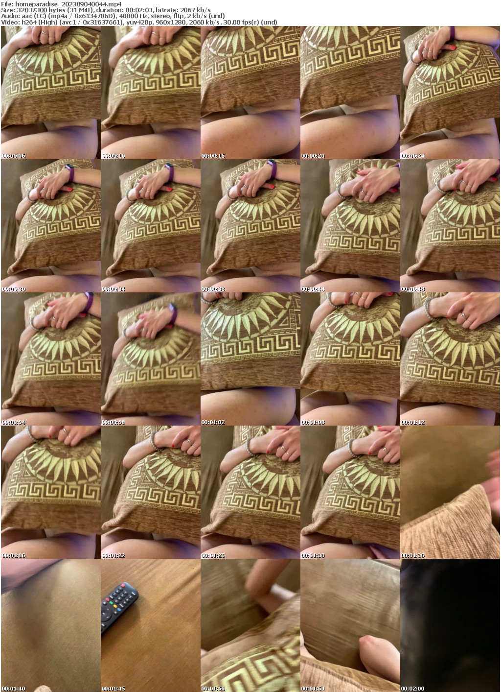Preview thumb from homeparadise on 2023-09-04 @ bongacams