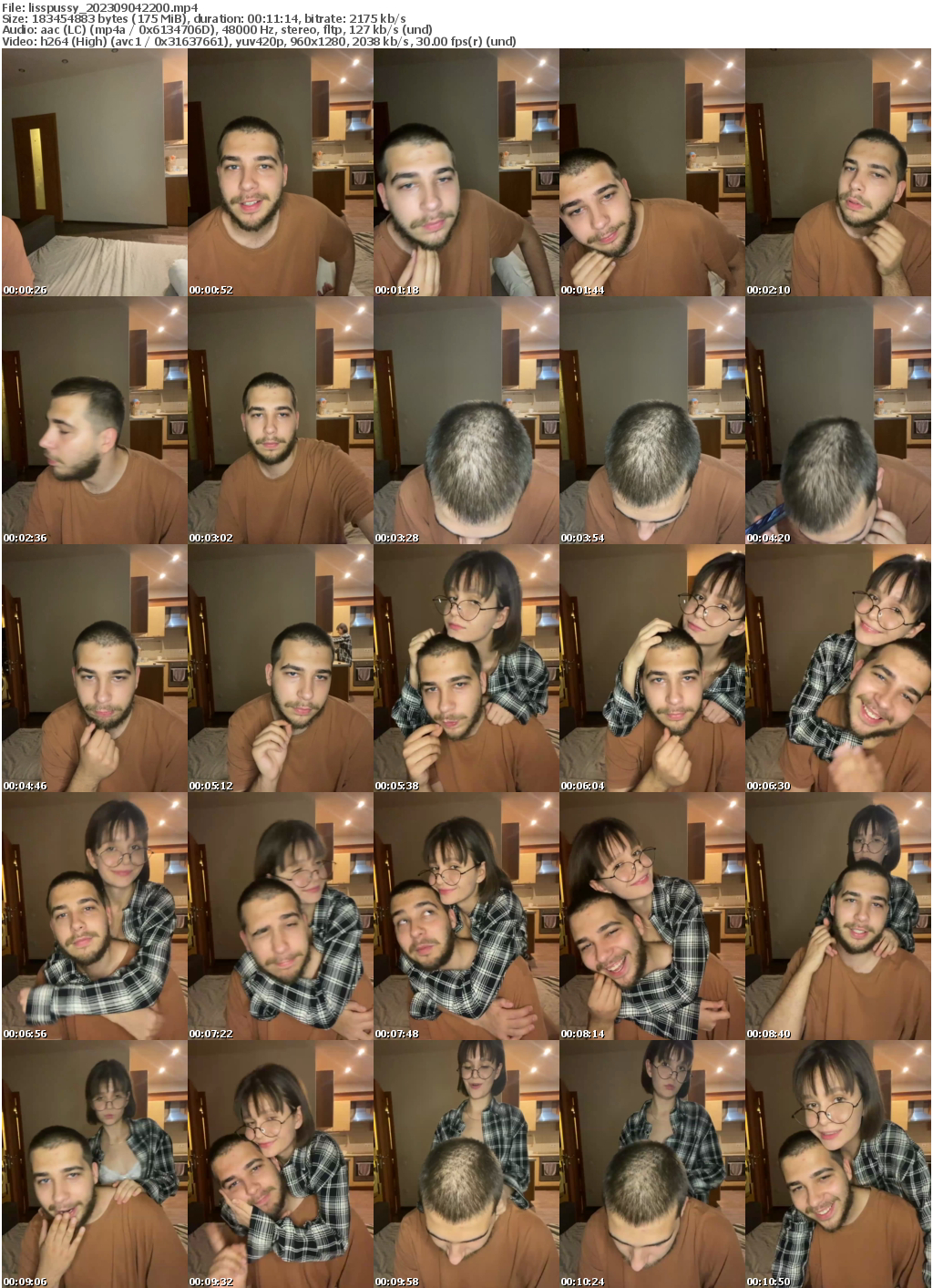 Preview thumb from lisspussy on 2023-09-04 @ bongacams