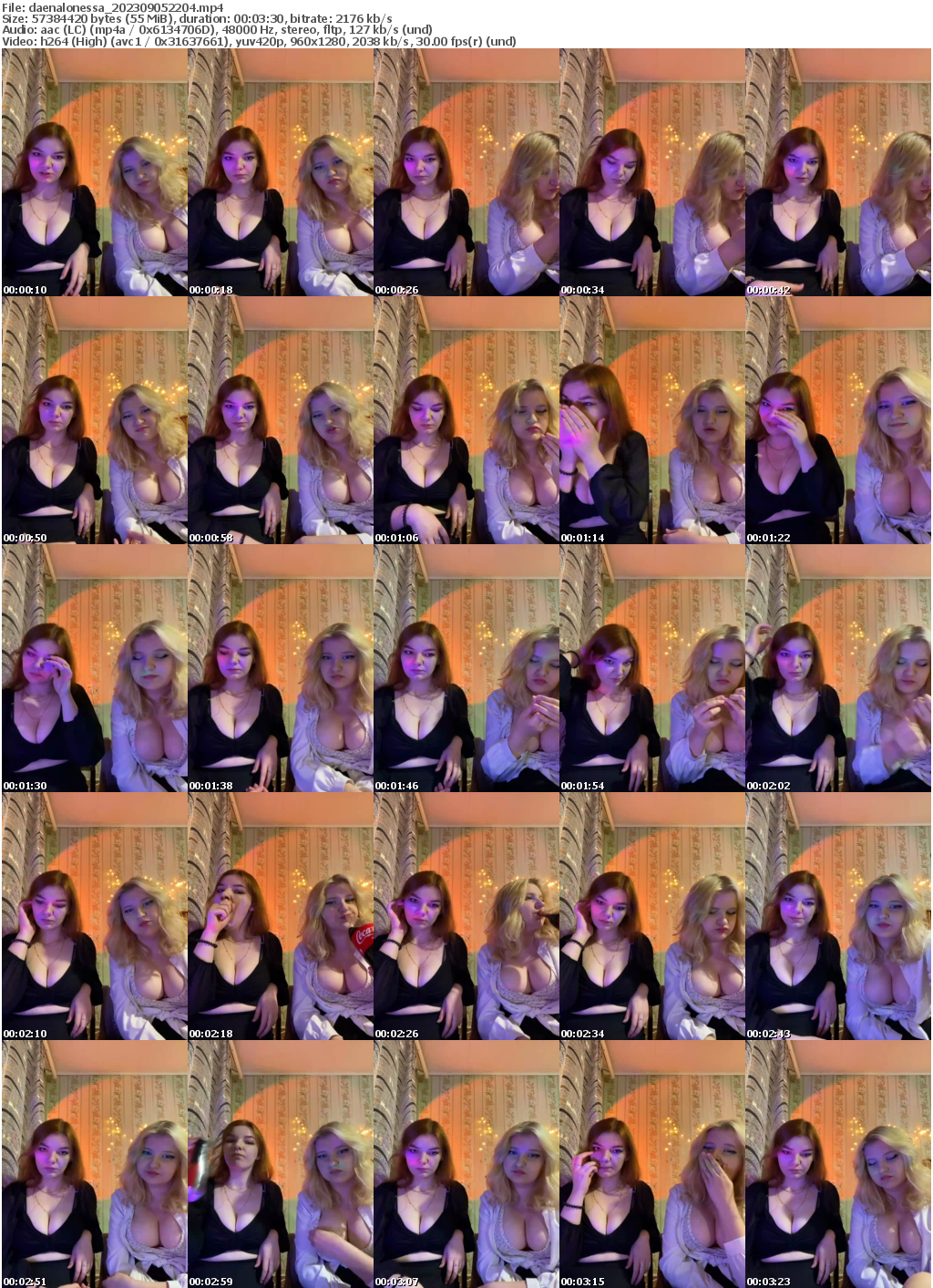 Preview thumb from daenalonessa on 2023-09-05 @ bongacams