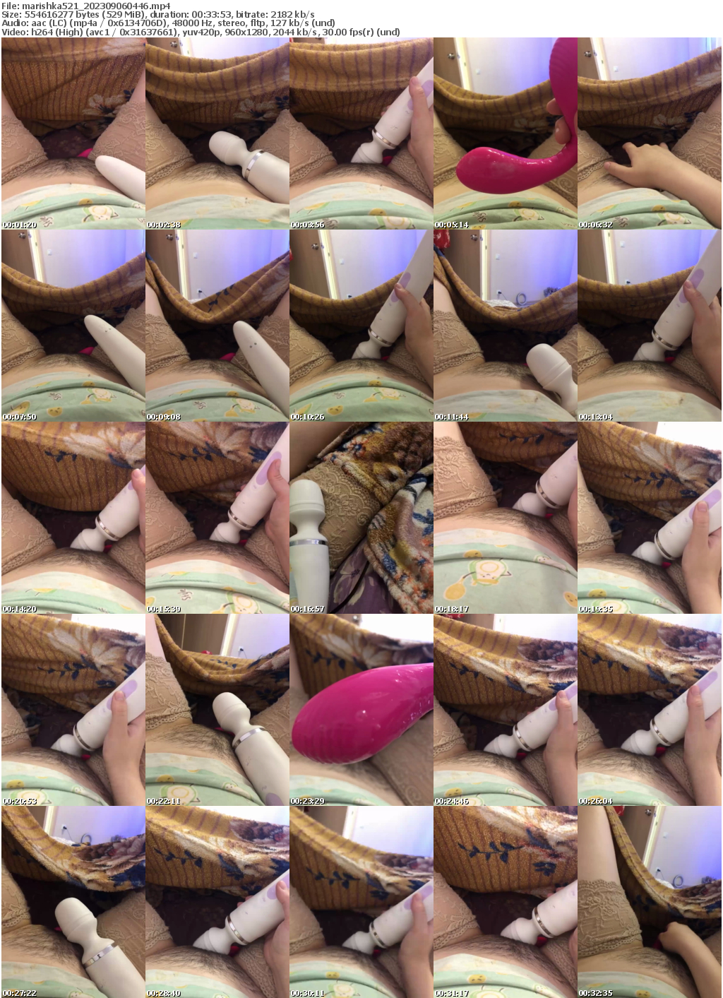 Preview thumb from marishka521 on 2023-09-06 @ bongacams