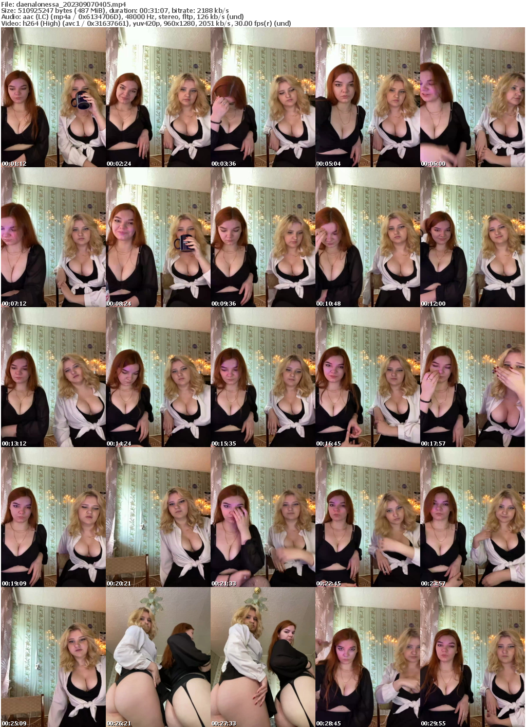 Preview thumb from daenalonessa on 2023-09-07 @ bongacams