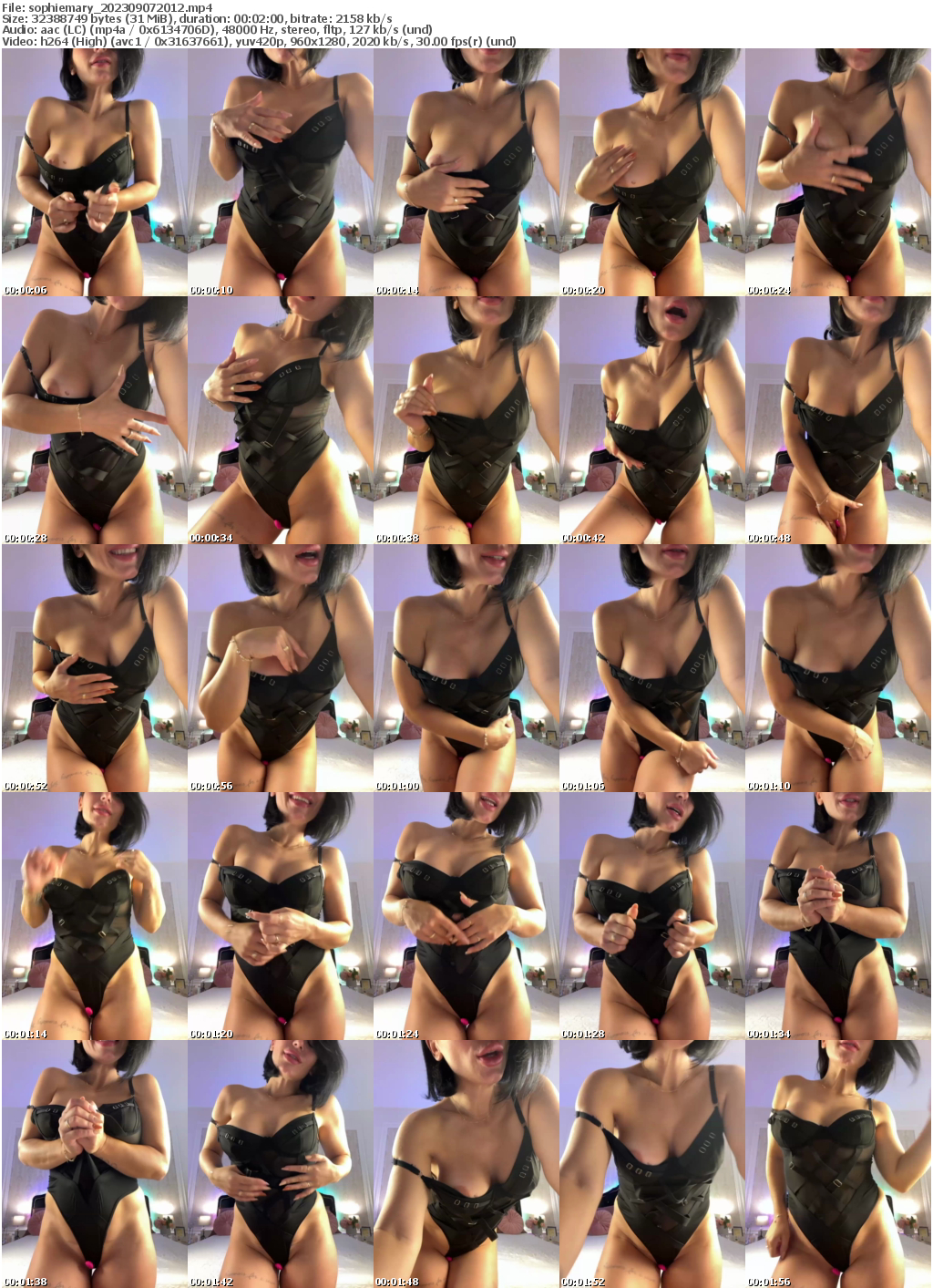 Preview thumb from sophiemary on 2023-09-07 @ bongacams