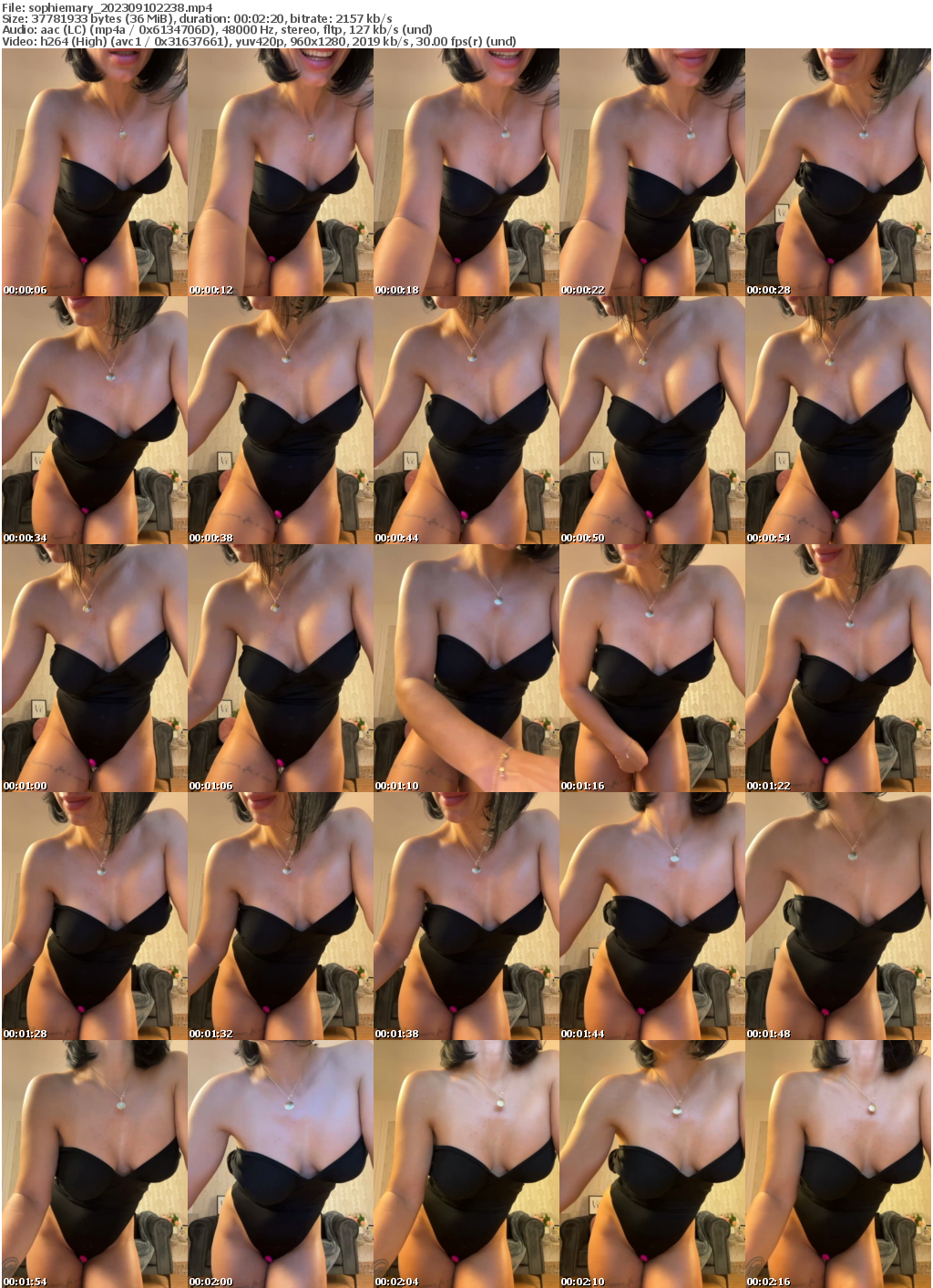 Preview thumb from sophiemary on 2023-09-10 @ bongacams